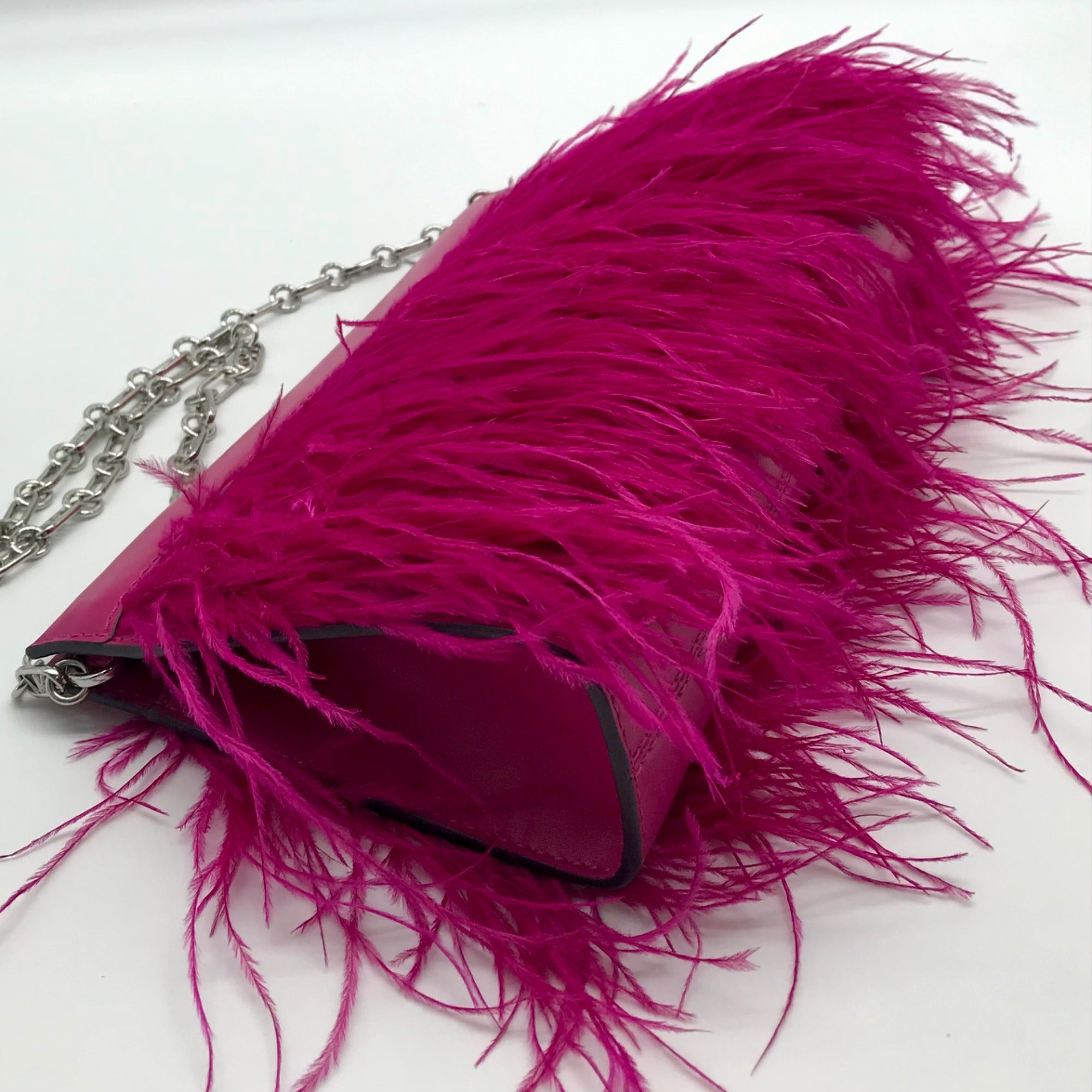 Michael Kors Deep Pink Tabitha Clutch