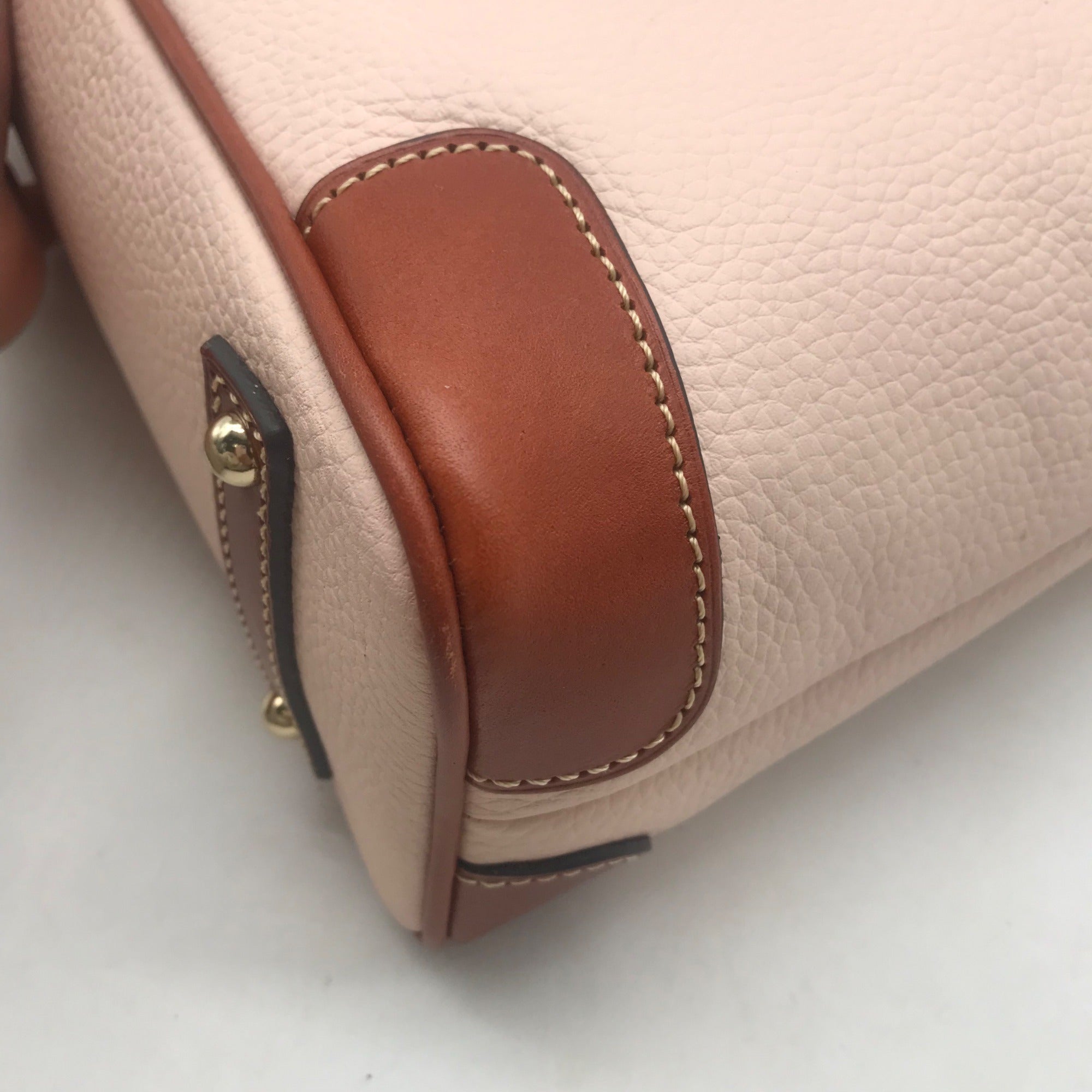 Dooney &amp; Bourke Blush Pink Pebble Grain Hobo