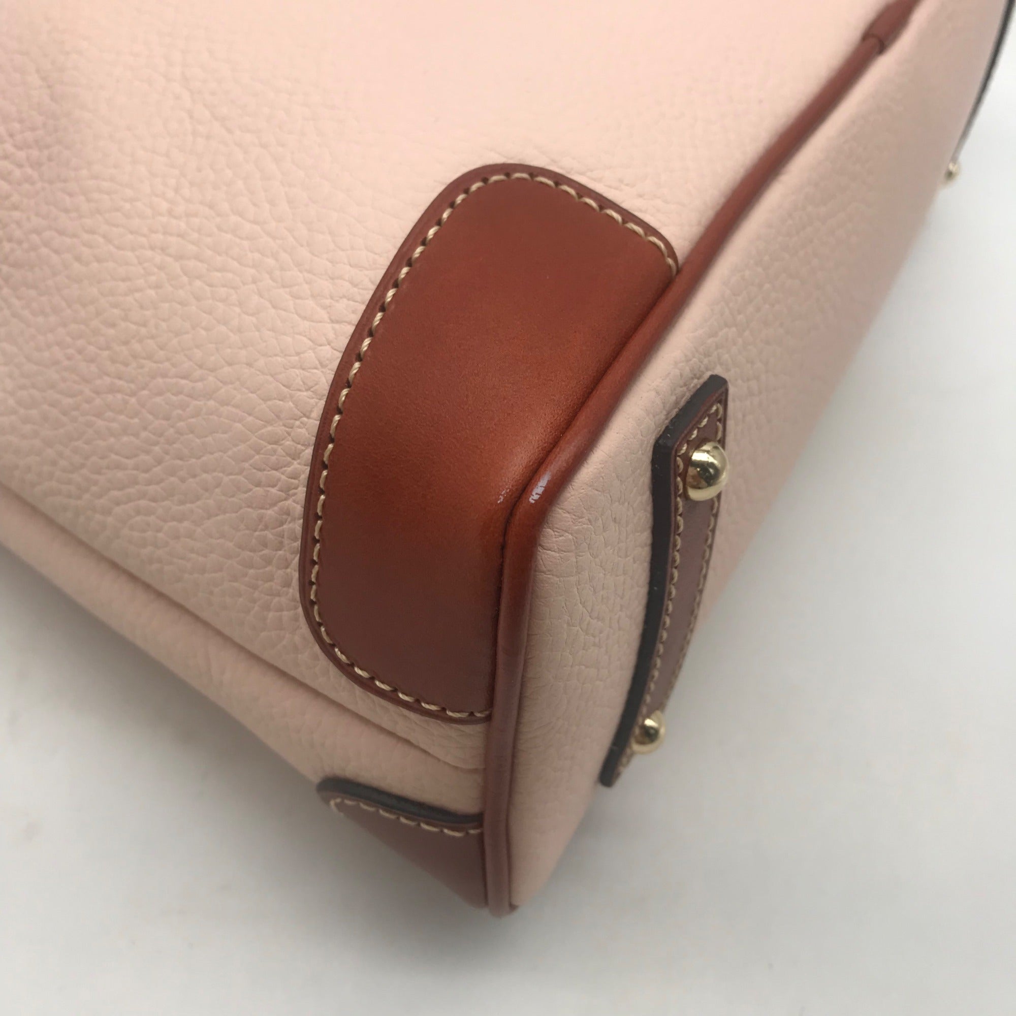 Dooney &amp; Bourke Blush Pink Pebble Grain Hobo