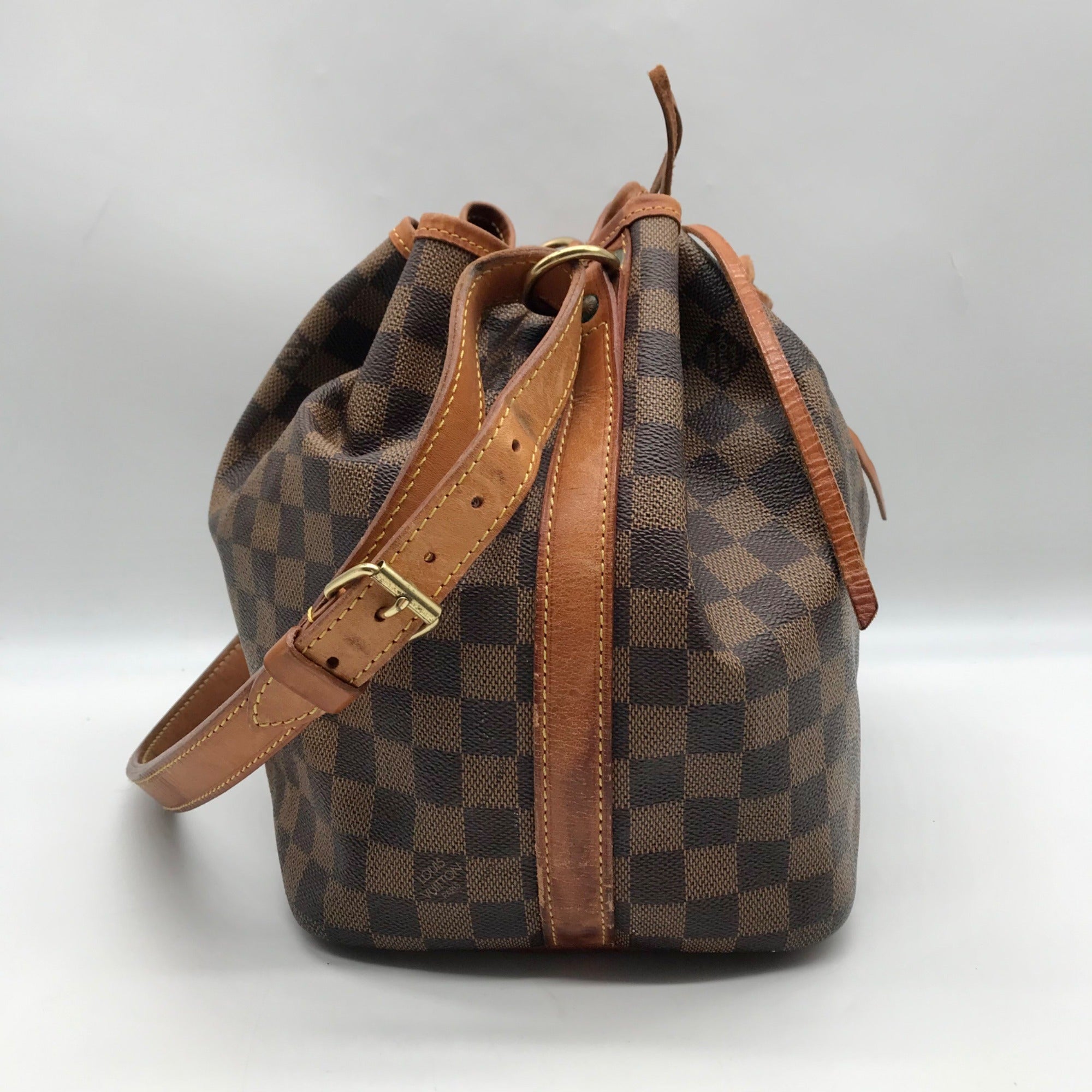 Louis Vuitton Brown Damier Ebene Canvas Noé Bucket Bag