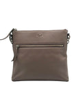 Kate Spade Taupe Pebbled Leather Jackson Street Melisse Crossbody Bag