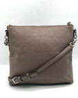 Kate Spade Taupe Pebbled Leather Jackson Street Melisse Crossbody Bag