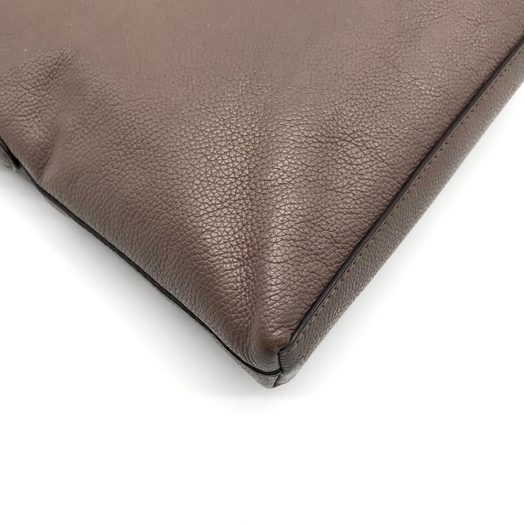 Kate Spade Taupe Pebbled Leather Jackson Street Melisse Crossbody Bag