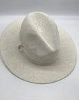 I.N.C. International Concepts White Knit Paper Panama Hat