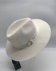 I.N.C. International Concepts White Knit Paper Panama Hat