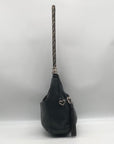 Brighton Dark Navy Leather Shoulder Bag