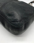 Brighton Dark Navy Leather Shoulder Bag