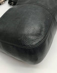 Brighton Dark Navy Leather Shoulder Bag