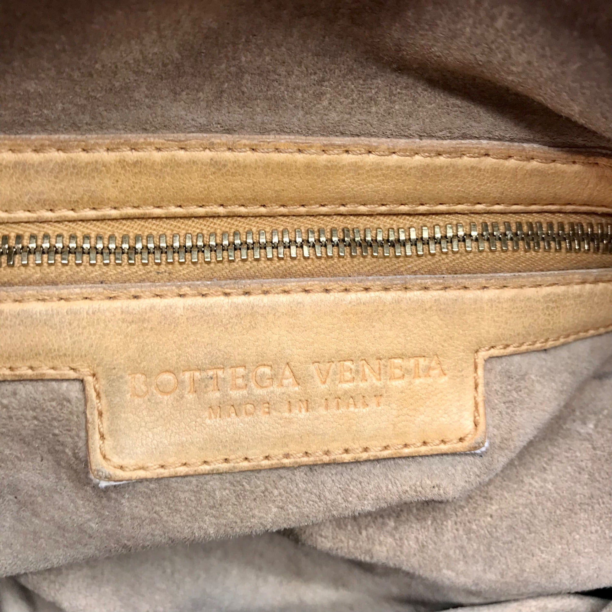 Bottega Veneta Pinecone Woven Leather Hop Hobo Bag