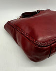 Patricia Nash Willa Maroon Extra Large Leather Tote