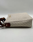 Michael Kors Vanilla Leather Jet Set Messenger Bag