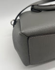 Coach Gray Pebbled Leather Convertible Handbag-F28977
