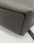 Coach Gray Pebbled Leather Convertible Handbag-F28977