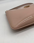 Michael Kors Pink Fulton Faux Leather Large Wristlet