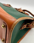 Dooney & Bourke Green All-Weather Leather Satchel Bag