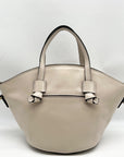 Patricia Nash Chalk White Leather Corallina Convertible Satchel