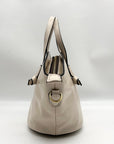Patricia Nash Chalk White Leather Corallina Convertible Satchel