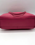 Coach Pink Leather Tote Bag