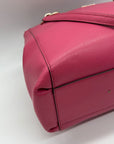 Coach Pink Leather Tote Bag