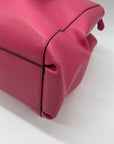 Coach Pink Leather Tote Bag