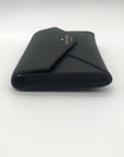 Kate Spade Black Saffiano Leather Cedar Street Monday Envelope Crossbody Bag