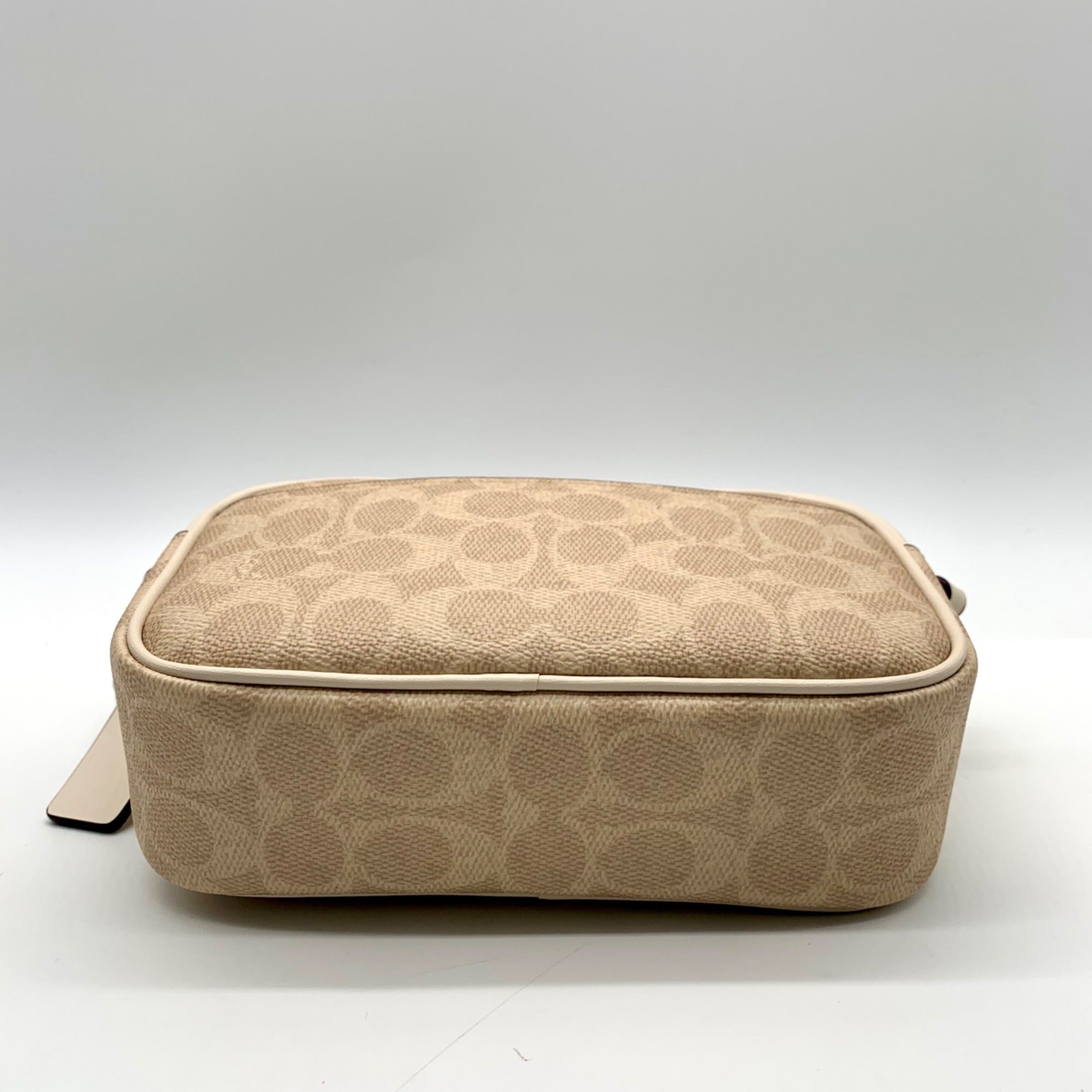 Coach Beige Jamie Camera Coated Canvas Crossbody Bag