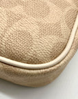 Coach Beige Jamie Camera Coated Canvas Crossbody Bag