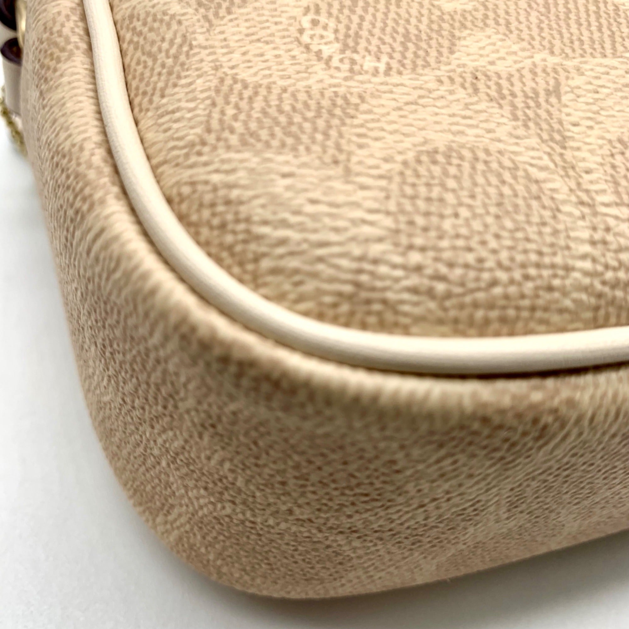 Coach Beige Jamie Camera Coated Canvas Crossbody Bag