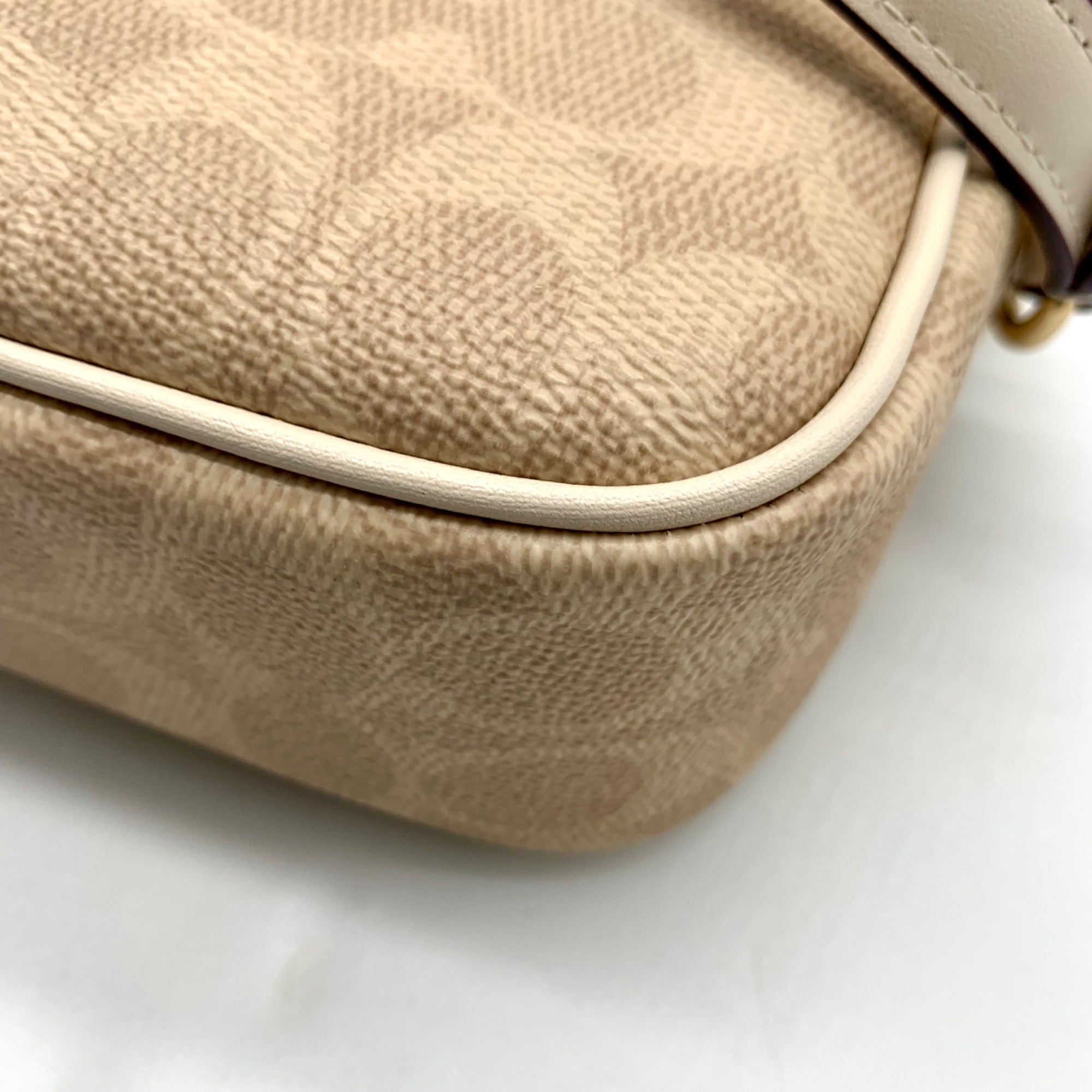 Coach Beige Jamie Camera Coated Canvas Crossbody Bag