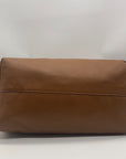 Steven Madden Brown Faux Leather Large Tote Set