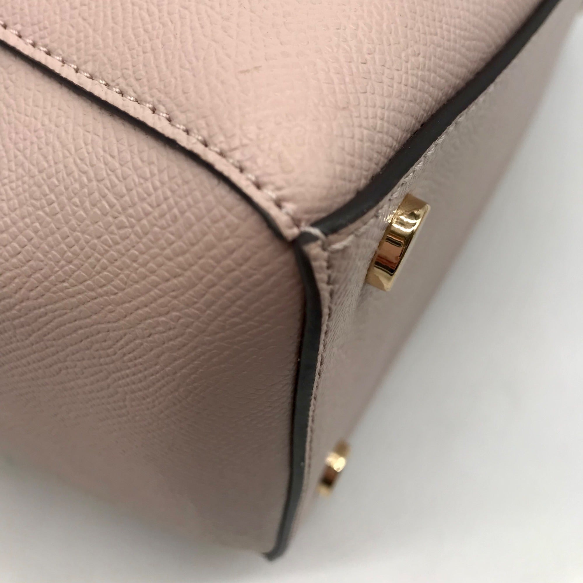 Michael Kors Soft Pink Leather Voyager East/West Tote Bag