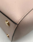 Michael Kors Soft Pink Leather Voyager East/West Tote Bag