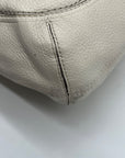 Coach Beige Poppy Avery Pebbled Hobo Bag 22423