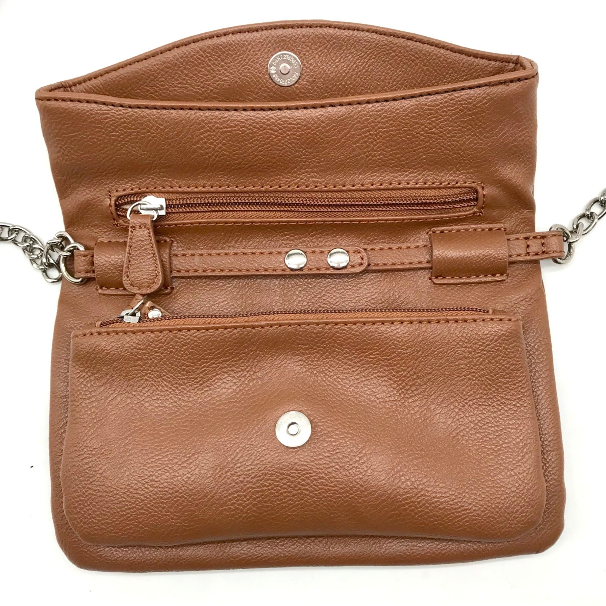 Nine West Bourbon Coralia Mini Tunnel Crossbody Bag