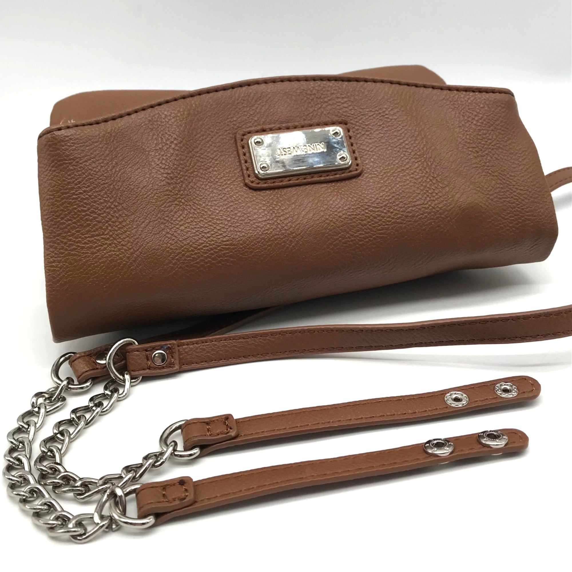 Nine West Bourbon Coralia Mini Tunnel Crossbody Bag