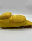 MMS Brands Mustard Yellow Nylon Sling Bag