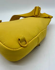 MMS Brands Mustard Yellow Nylon Sling Bag