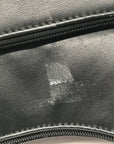 Giani Bernini Sleek Black Nappa Leather Shoulder Bag