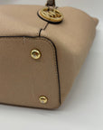 Michael Kors Beige Leather Shoulder Bag