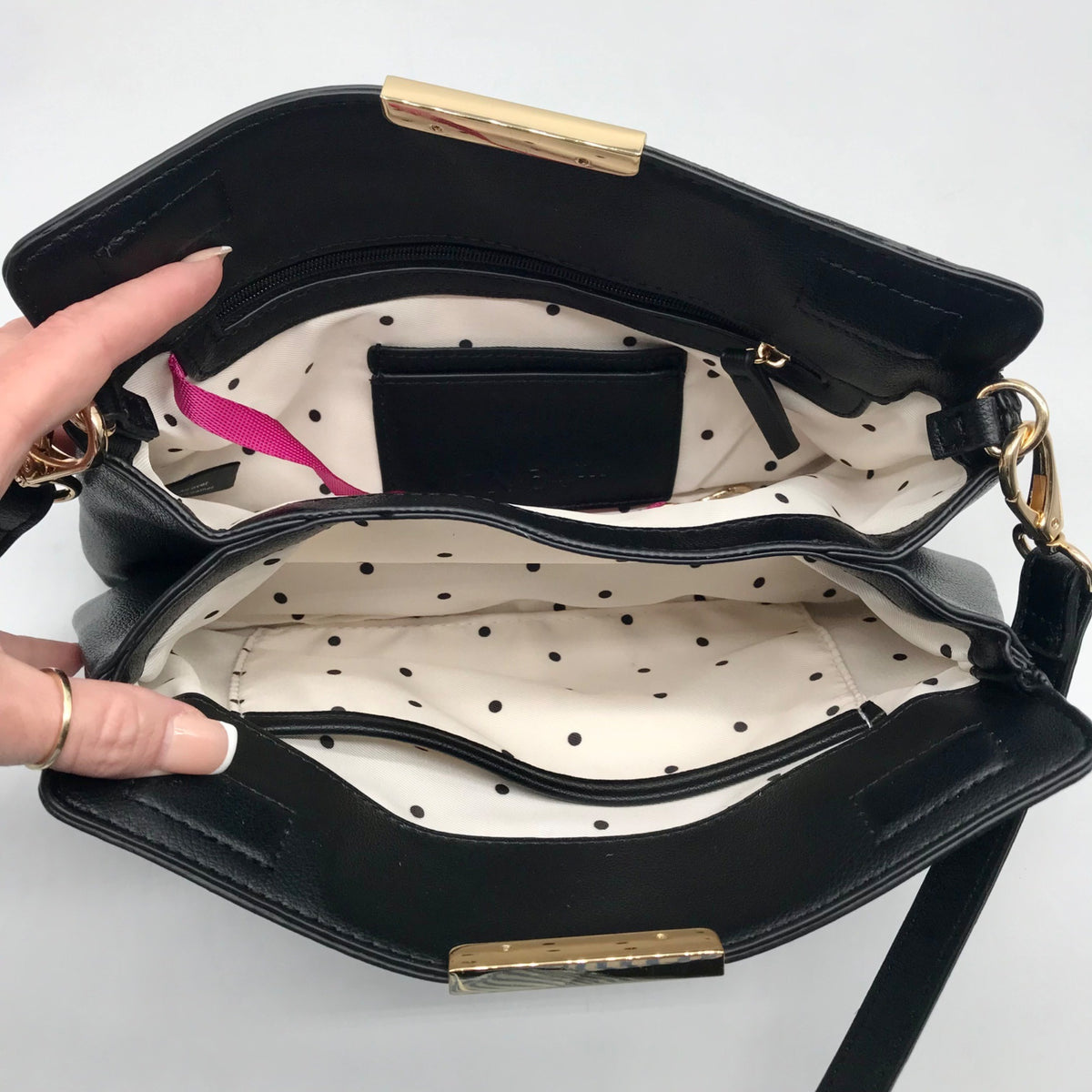 On 34th Black Small Redelle Crossbody Bag