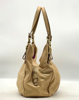 Coach Madison Metallic Gold Embossed Leather Maggie Shoulder Bag 18932