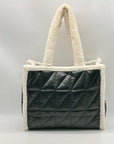 Unbranded Black And Fur Shoulder Bag