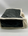Unbranded Black And Fur Shoulder Bag