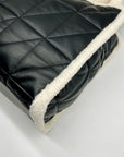 Unbranded Black And Fur Shoulder Bag