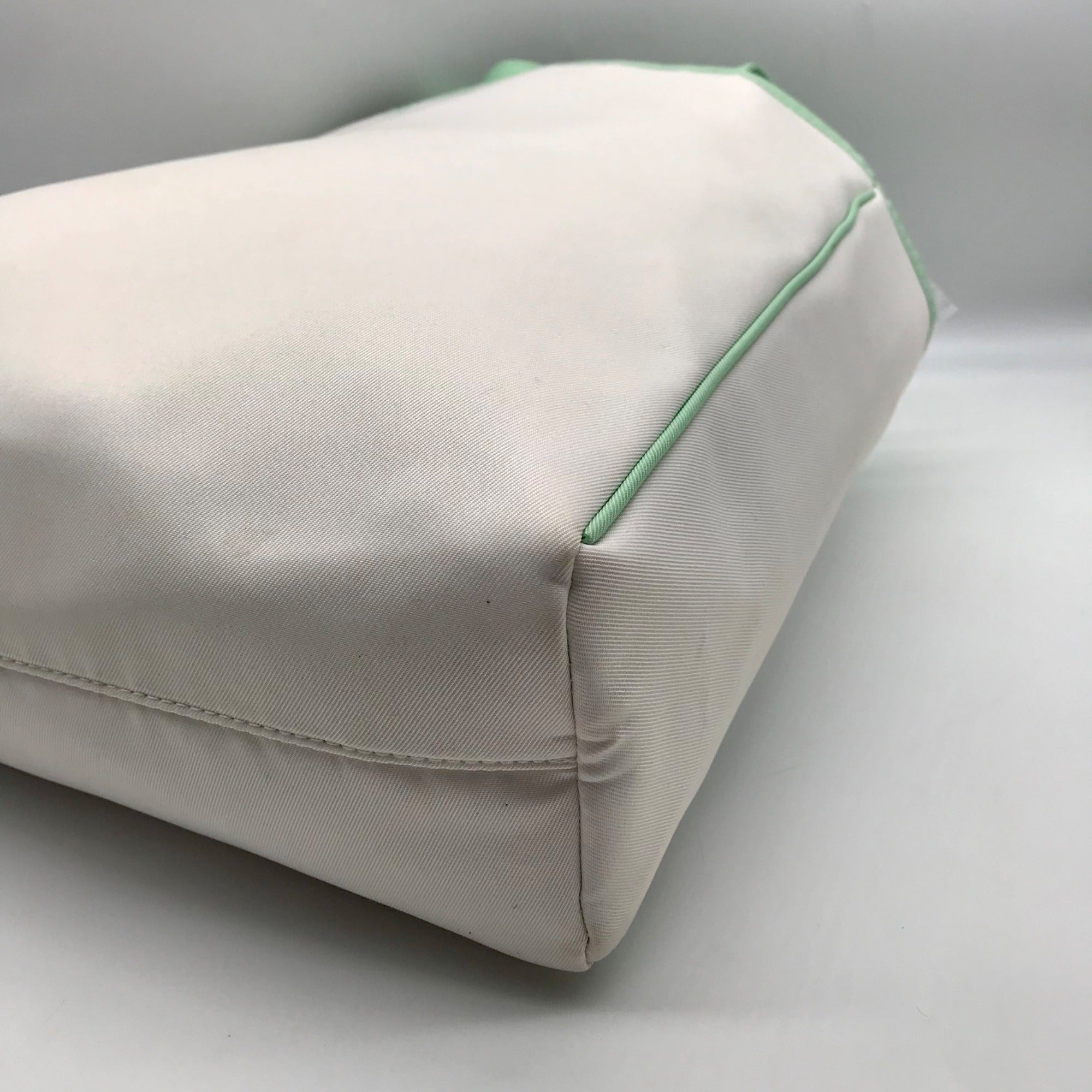 Kate Spade White Polyester Clinique Shopping Tote Bag