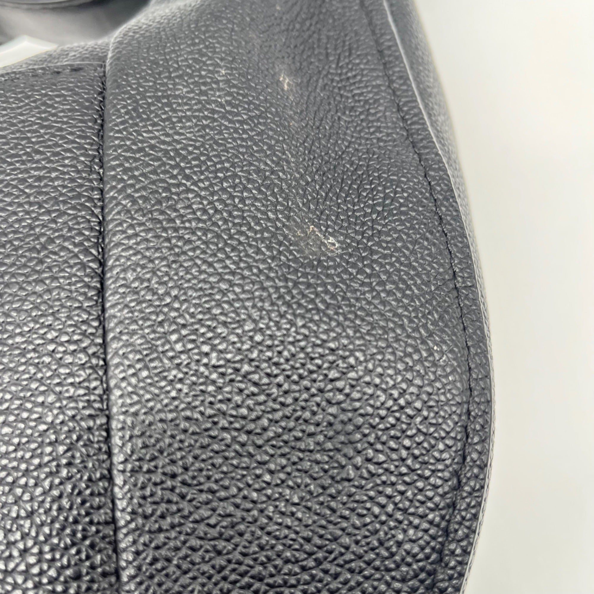 Michael Kors Black Pebbled Leather Hobo Bag