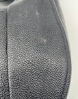 Michael Kors Black Pebbled Leather Hobo Bag