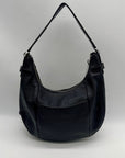 Michael Kors Black Pebbled Leather Hobo Bag