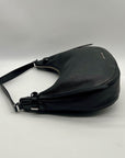 Michael Kors Black Pebbled Leather Hobo Bag