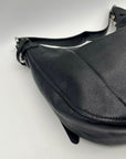 Michael Kors Black Pebbled Leather Hobo Bag